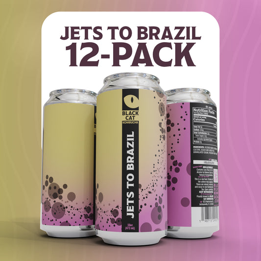 Jets to Brazil - 12 Pack Kombucha